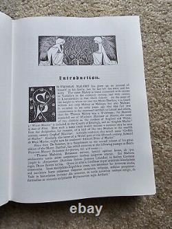 Le Morte D Arthur Sir Thomas Malory Very Rare Limited 500 Copies Dorsett Press
