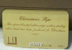 Limited Edition 1981 Christmas Pipe #020 by Dunhill VERY RARE NEVER USED