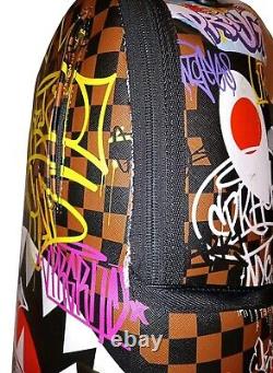 Limited Edition Sprayground Backpack Sharks In Paris The Rizz Backpack Very Rare