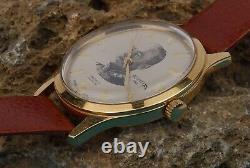 Limited Edition Vintage Helvatia Swiss Officer Henri Guisan 2nd WW Very Rare NOS