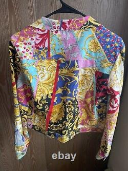 Limited edition Versace once upon a time jacket vintage very rare Baroque Print
