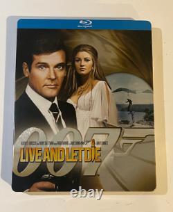 Live and Let Die 007 Limited Edition Steelbook Blu-ray VERY RARE