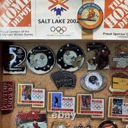 Lot Of 53 2002 Winter Salt lake Olympic Pins Some Very Rare & Limited Edition