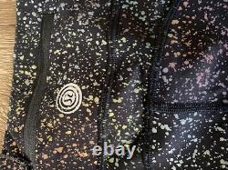 Lululemon Seawheeze Original 2017 Rainbow Reflective Tights Very Rare Limited