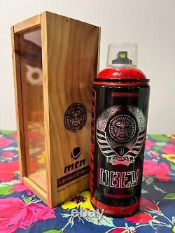 MTN Limited Edition Spray Can VERY RARE OBEY Shepard Fairey 2012, Ed. Of 500