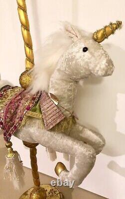 Mark Roberts Limited Edition 11 of 100 Very Rare Carousel Unicorn 30 51-41958