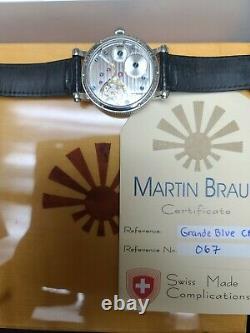 Martin Braun Classic Grande Blue Cp Very Rare Limited International Shipping