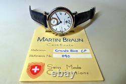 Martin Braun Classic Grande Blue Cp Very Rare Limited International Shipping