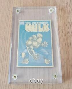 Marvel Limited Edition Hulk Proof Pp13 24k Gold Trading Card 1996-very Rare