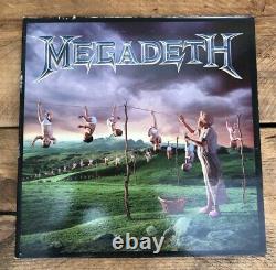 Megadeth Youthanasia Very Rare Limited Blue Vinyl Uk Release /1000 1994