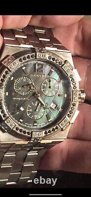 Mens Renato Watch Very Rare Sporgenza With Diamonds