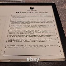 Mini Museum Third 3rd Edition Touch Limited to 300 Brand new very rare sold out