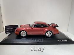 Minichamps 118 PORSCHE 911 TURBO 1990 RED LIMITED TO 504 155 069102 VERY RARE