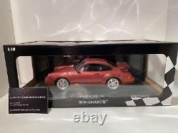 Minichamps 118 PORSCHE 911 TURBO 1990 RED LIMITED TO 504 155 069102 VERY RARE
