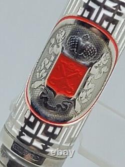 Montegrappa Very Rare Limited Edition White Night Rollerball Pen