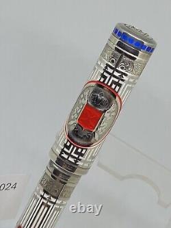 Montegrappa Very Rare Limited Edition White Night Rollerball Pen