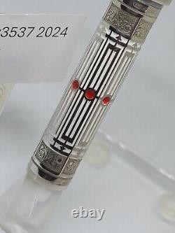 Montegrappa Very Rare Limited Edition White Night Rollerball Pen