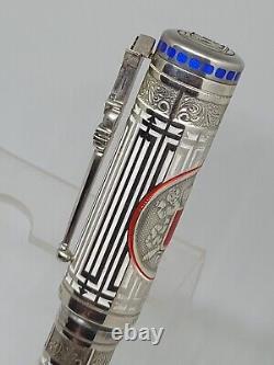 Montegrappa Very Rare Limited Edition White Night Rollerball Pen