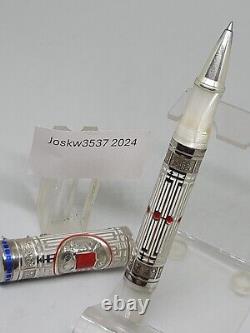 Montegrappa Very Rare Limited Edition White Night Rollerball Pen