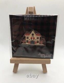Mrballen Haunted Holiday House Enamel Pin Limited Edition Very Rare