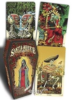 NEW SEALED Tarot Santa Muerte Coffin Box Tarot VERY RARE Limited Edition 2018