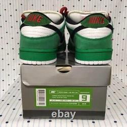 NIKE Nike limited edition very rare sk8 DUNK SB Heineken US9 Men's Shoes