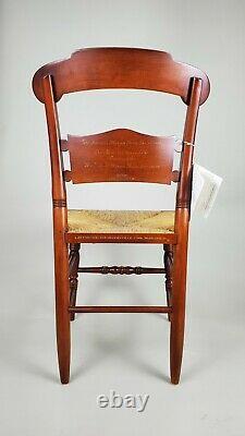 NWT VERY RARE? Summer Morgan Horse Collection Limited Edition Hitchcock Chair