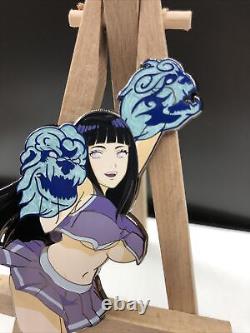 Naruto Hinata Hyuga Cheerleader Pin Limited Edition Collectibles Kevin VERY RARE