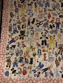 Nathalie Lete scarf hankie. Beloved Toys. Very RARE limited edition release! 28