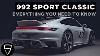 New 992 Sport Classic Revealed Absolutely Everything You Need To Know