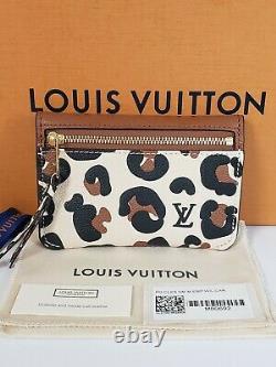 New LOUIS VUITTON Wild At Heart Key Holder Pouch VERY RARE LIMITED EDITION