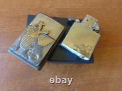New Very Rare 2006 Limited Edition Zippo 3d Dragon Red Eye Brass Plate Emblem