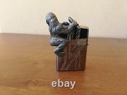 New Very Rare 2015 Zippo 3d Lighter Sculpture Gorilla Limited Edition 0605/2500