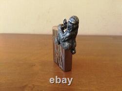 New Very Rare 2015 Zippo 3d Lighter Sculpture Gorilla Limited Edition 0605/2500