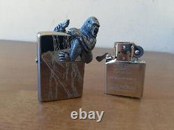 New Very Rare 2015 Zippo 3d Lighter Sculpture Gorilla Limited Edition 0605/2500