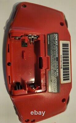 Nintendo Red Zellers Limited Edition Game Boy Advance Canada Only VERY RARE