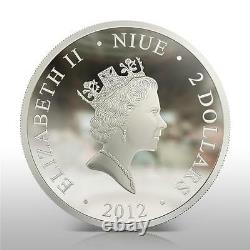 Niue 2012 $2 Icon The Last Supper 1 Oz Silver Coin VERY RARE and LIMITED