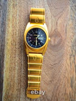 Nixon The Gold Don SS Watch Limited Edition 2619 Very Rare