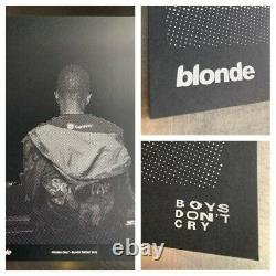 Official Frank Ocean Blonde 2016 Black Friday Limited Print Poster Very Rare New