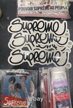 Over 160 SUPREME AUTHENTIC LIMITED EDITION OF STICKERS VERY RARE