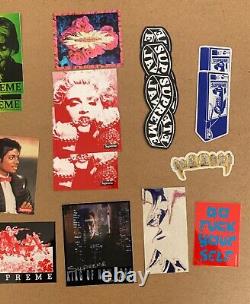 Over 160 SUPREME AUTHENTIC LIMITED EDITION OF STICKERS VERY RARE