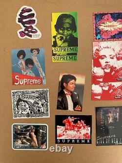 Over 160 SUPREME AUTHENTIC LIMITED EDITION OF STICKERS VERY RARE