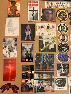 Over 160 SUPREME AUTHENTIC LIMITED EDITION OF STICKERS VERY RARE