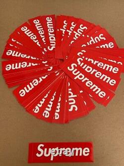 Over 160 SUPREME AUTHENTIC LIMITED EDITION OF STICKERS VERY RARE