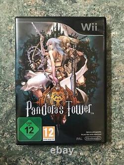 Pandora's Tower Limited Edition PAL (Nintendo Wii, 2013) Complete Very Rare