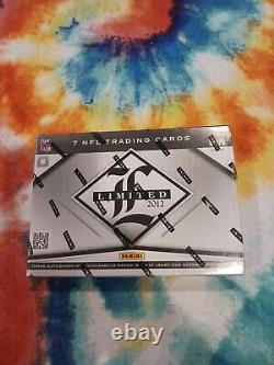 Panini Football 2012 Limited Factory Sealed Hobby Box Very Rare Auto's