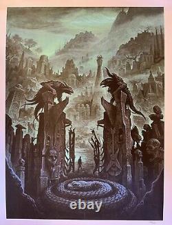 Pantera Very Rare Limited-edition Cemetery Gates Poster #217/250