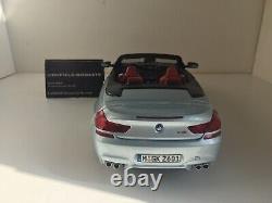 Paragon 118 Bmw M6 Convertible Silverstone II Silver Limited Edition Very Rare