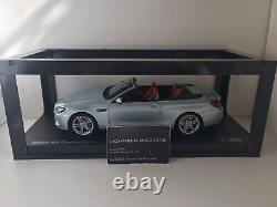 Paragon 118 Bmw M6 Convertible Silverstone II Silver Limited Edition Very Rare