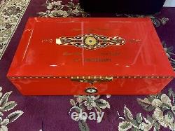 Perdomo Red 20th Anniversary Limited Edition Very Rare Humidor New